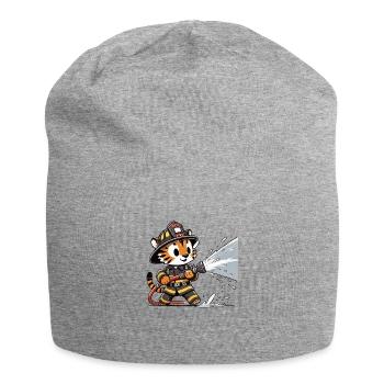 Brigade de pompiers Tiger - Bonnet en jersey - gris chiné - Devant