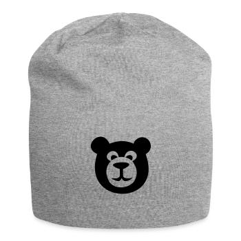 BÄR - Jersey-Beanie - Grau meliert - Vorne