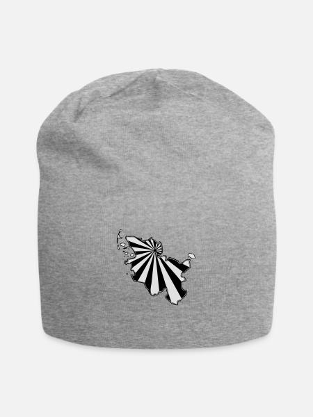 Schleswig Holstein - Jersey-Beanie - Grau meliert