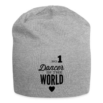 Meilleur danseur du monde - Bonnet en jersey - gris chiné - Devant