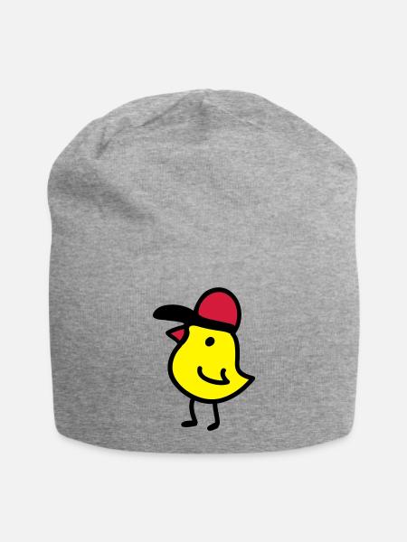 Küken Cappy 3 - Jersey-Beanie - Grau meliert