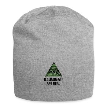 Illuminati - Jersey-Beanie - Grau meliert - Vorne
