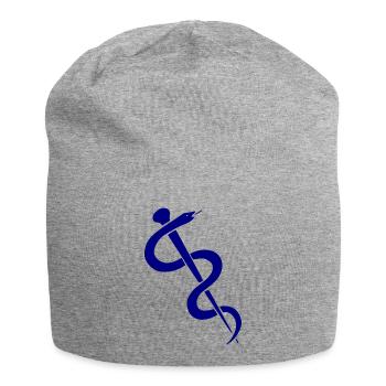doc93 - Bonnet en jersey - gris chiné - Devant