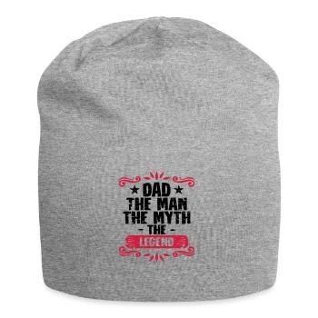 Papa radicalement pères miyth l'homme - Bonnet en jersey - gris chiné - Devant