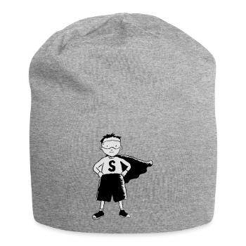 Enfant superbe - Bonnet en jersey - gris chiné - Devant