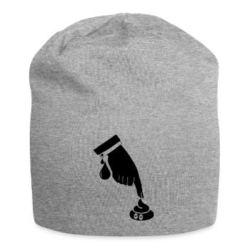 boss blak - Jersey Beanie - heather grey - Front