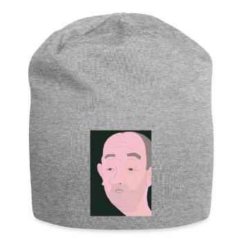 Fld.) Gesicht Traube - Jersey-Beanie - Grau meliert - Vorne