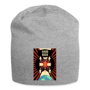 Hard rock - Jersey Beanie - heather grey - Front