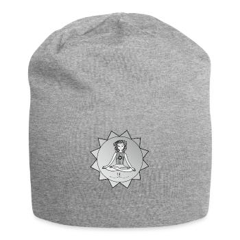 Le gardien du yoga pour enfants - Les gardiens d'Orbis - Bonnet en jersey - gris chiné - Devant