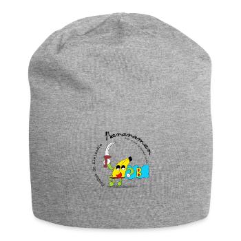 Bananaman - Jersey-Beanie - Grau meliert - Vorne