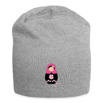 russian doll - Bonnet en jersey - gris chiné - Devant