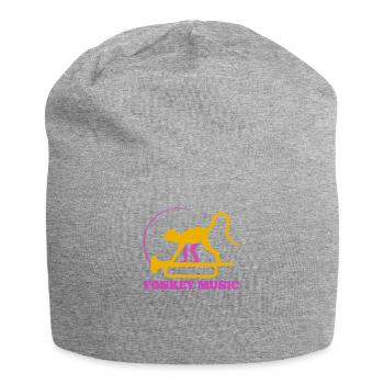 Funk Musik - Jersey-Beanie - Grau meliert - Vorne