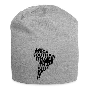South America - Jersey Beanie - heather grey - Front