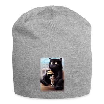 CAESAR 2019 - Jersey-Beanie - Grau meliert - Vorne