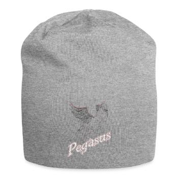 Pegasus! The flying horse! - Jersey Beanie - heather grey - Front