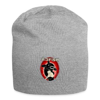 catfish - Jersey Beanie - heather grey - Front