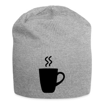 Coffee mug - Jersey Beanie - heather grey - Front