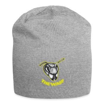 Dessiné la guêpe - Bonnet en jersey - gris chiné - Devant