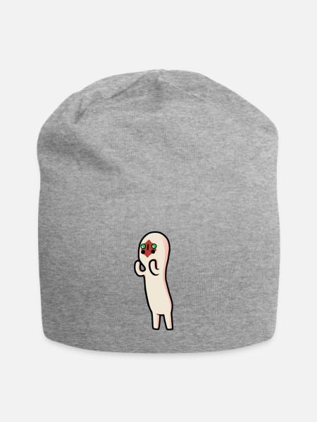SCP 173 - Jersey-Beanie - Grau meliert