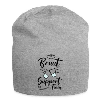 braut support team kurze - Jersey-Beanie - Grau meliert - Vorne