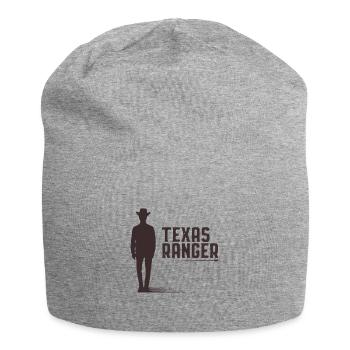texas ranger design mit einem cowboy - Jersey-Beanie - Grau meliert - Vorne