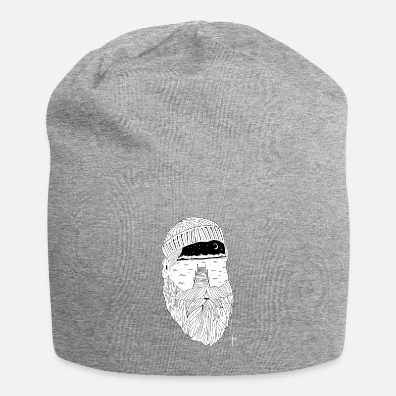 Sehmann - Jersey Beanie - heather grey