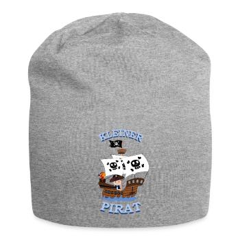 Piratenschiff Kleiner Pirat - Jersey-Beanie - Grau meliert - Vorne