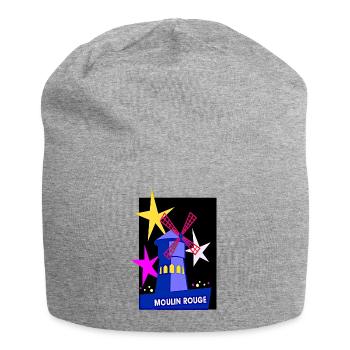 Moulin Rouge - Bonnet en jersey - gris chiné - Devant
