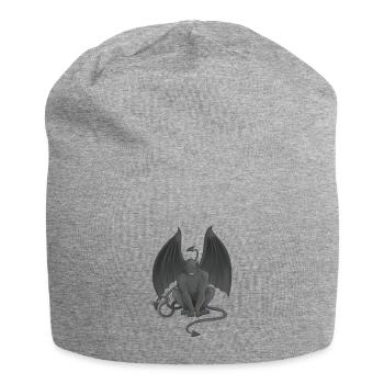 Gargouille - Bonnet en jersey - gris chiné - Devant