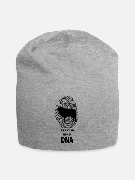 Schaf Schafe Hirte Schäfer Schafbesitzer Geschenk - Jersey-Beanie - Grau meliert