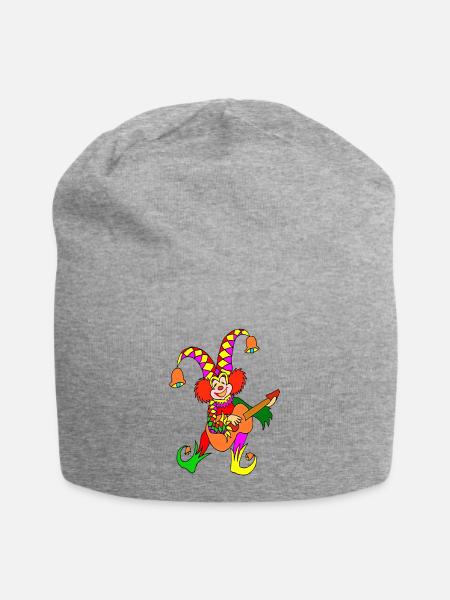 Narr - Jersey-Beanie - Grau meliert