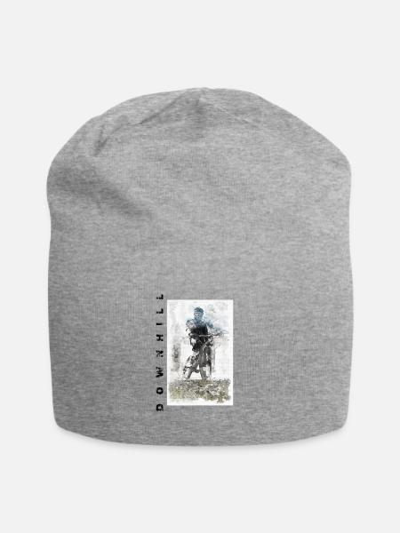 DOWNHILL - Jersey Beanie - heather grey