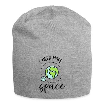 PLUS PLACE TERRE MONDE ESPACE ESPACE PLANÈTE VIE - Bonnet en jersey - gris chiné - Devant