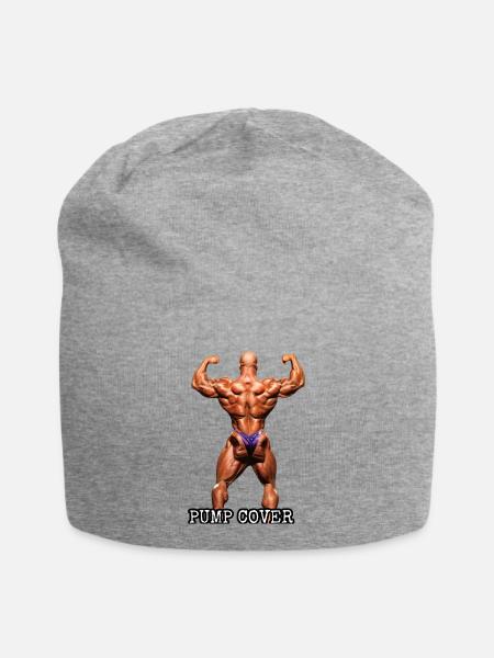 Pump Cover - Jersey-Beanie - Grau meliert