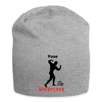 Pose Whisperer - Jersey-Beanie - Grau meliert - Vorne