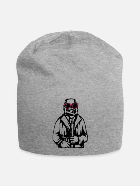 Trierer Fischers Maathes - Jersey-Beanie - Grau meliert