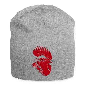 Coq - Bonnet en jersey - gris chiné - Devant