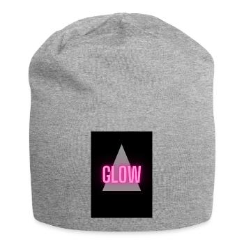 Glow Story - Jersey-Beanie - Grau meliert - Vorne