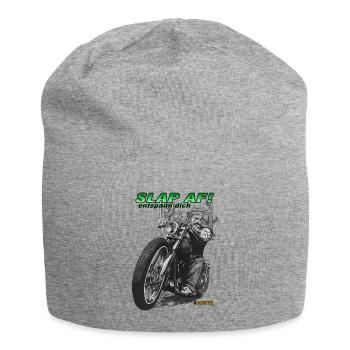 slap af - entspann dich - Jersey-Beanie - Grau meliert - Vorne