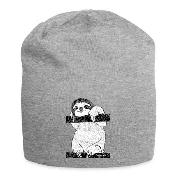 lazy - Jersey Beanie - heather grey - Front