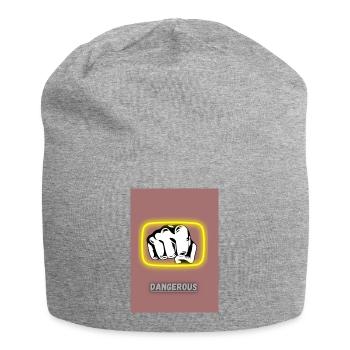 Harnessing Inner Strength: Embracing Satisfaction - Jersey-Beanie - Grau meliert - Vorne