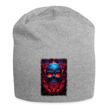 Déclaration Vêtements pour adultes Anatomie du skateboard - Bonnet en jersey - gris chiné - Devant
