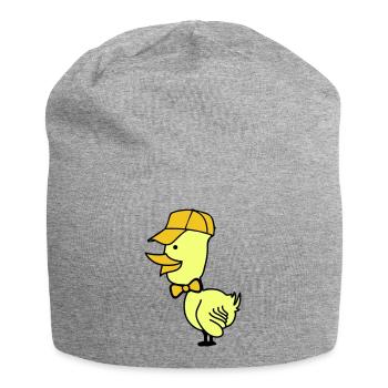 Bonnet de canard - Bonnet en jersey - gris chiné - Devant