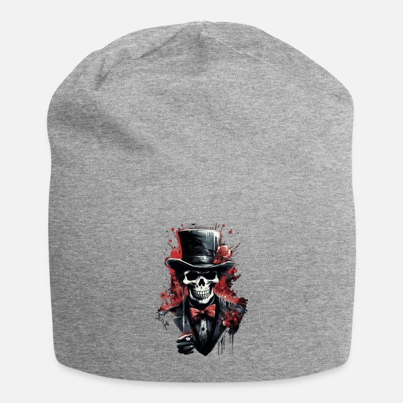 Dirigent - Jersey-Beanie - Grau meliert