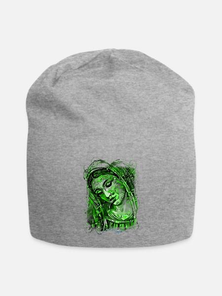 Jesus Gott gud Maria Madonna Mariana Jungfrau Maria - Jersey-Beanie - Grau meliert