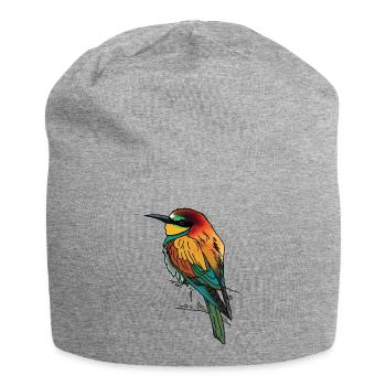 Bee-eater - Jersey Beanie - heather grey - Front
