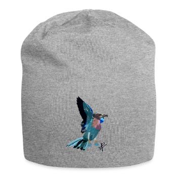l’envole - Bonnet en jersey - gris chiné - Devant