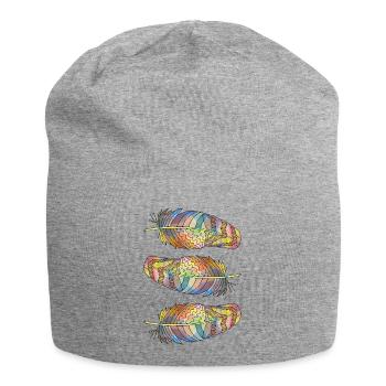 Stylo - Bonnet en jersey - gris chiné - Devant