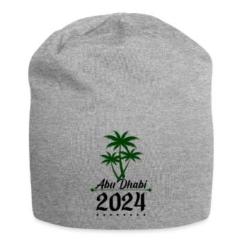 Palmiers d’Abu Dhabi 2024 - Bonnet en jersey - gris chiné - Devant