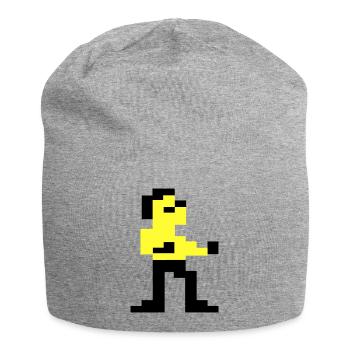 Martial Pixelart of Pixelii - Jersey Beanie - heather grey - Front